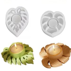 Leaf Tealight Holder Silicone Mold